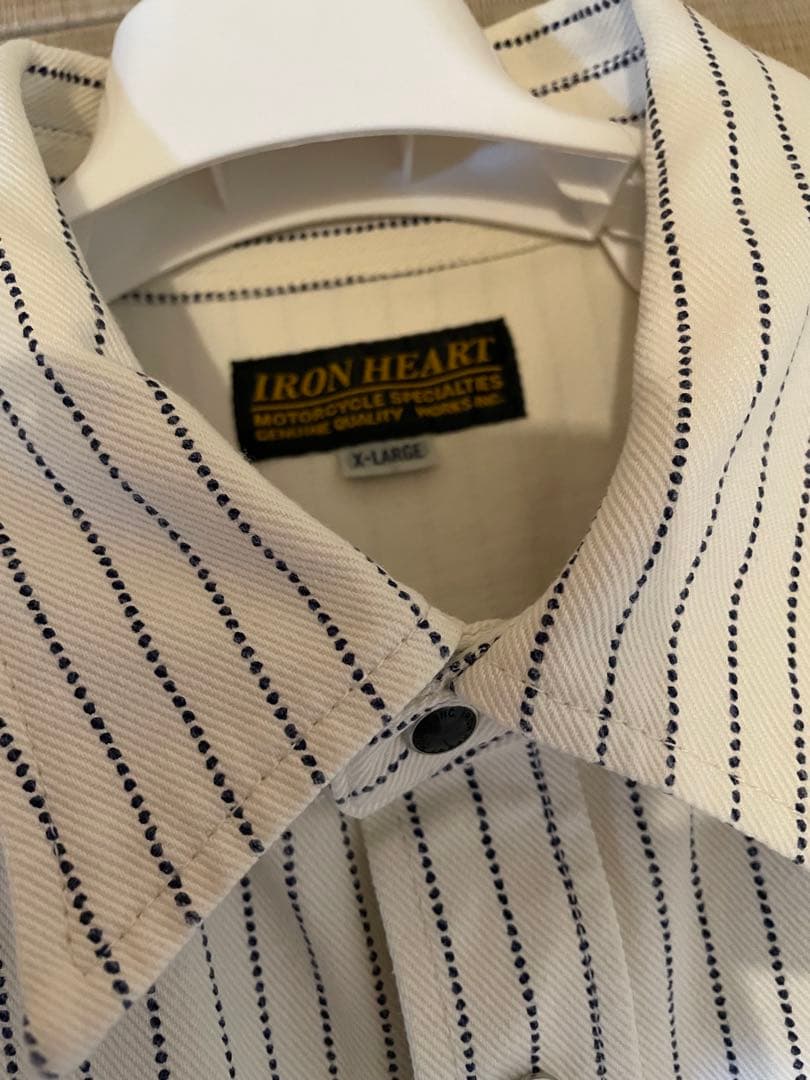 アイアンハート ウォバッシュウエスタンシャツ X-LARGE