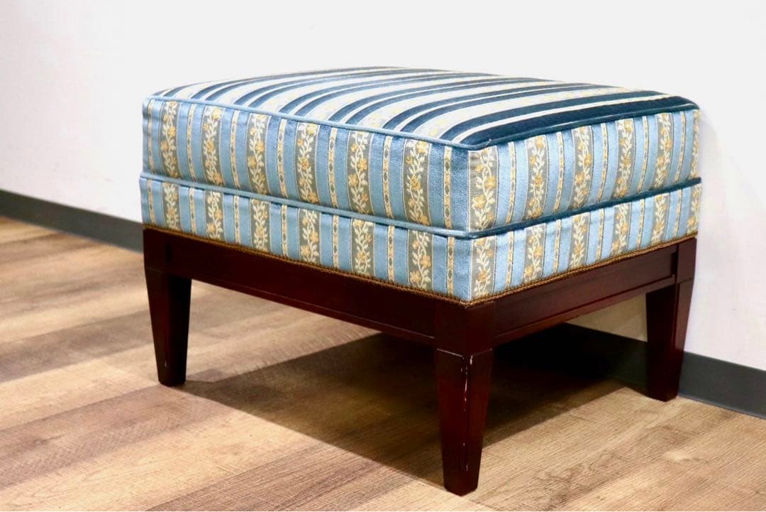 GMIK305○メープル不二屋 スツール オットマン 腰掛け ファブリック ヨー