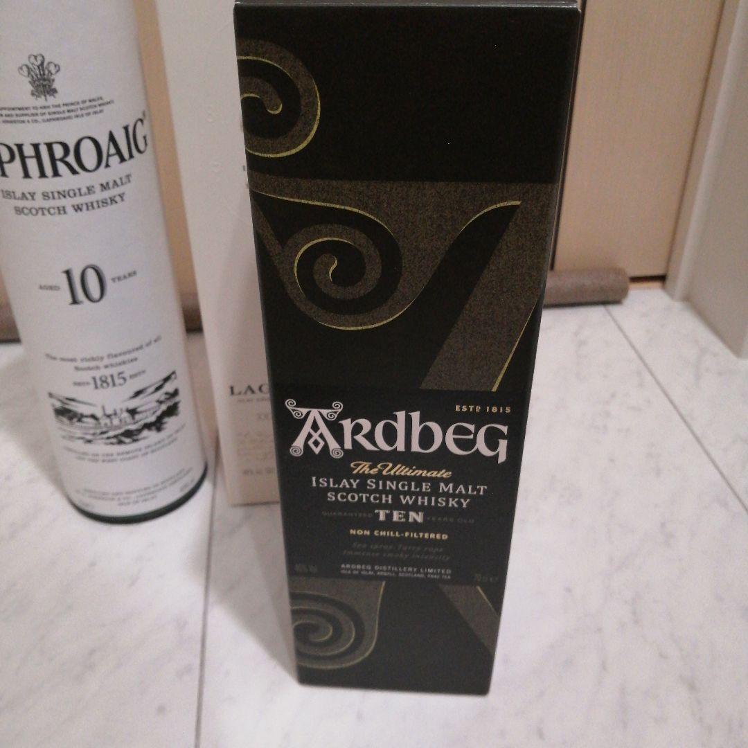 Laphroaig 10年, Lagavulin 8年, Ardbeg 10年
