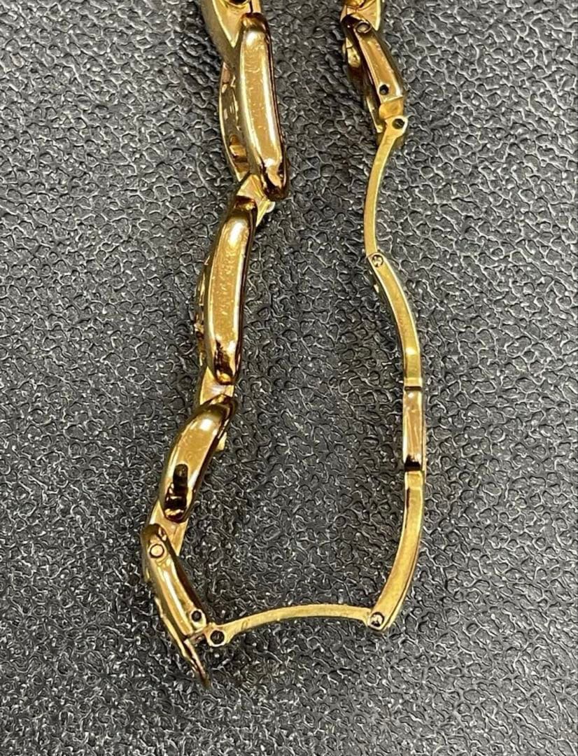 CELINE セリーヌ 腕時計 マカダム バングル レディース