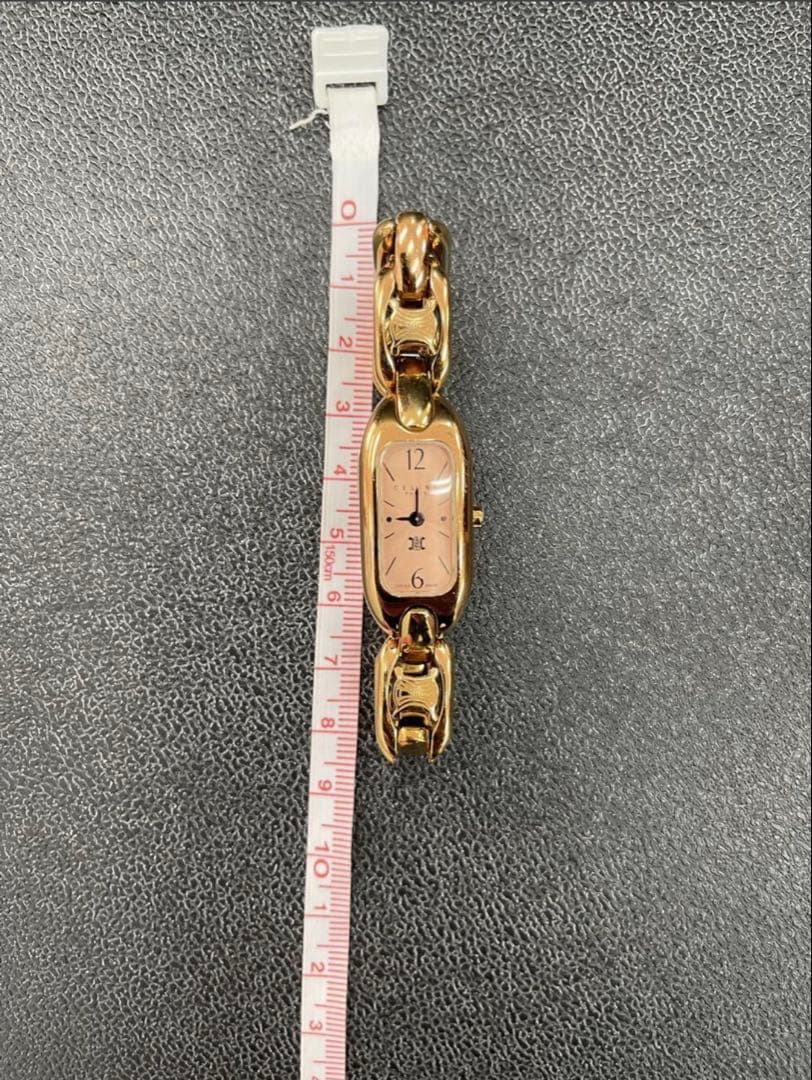 CELINE セリーヌ 腕時計 マカダム バングル レディース