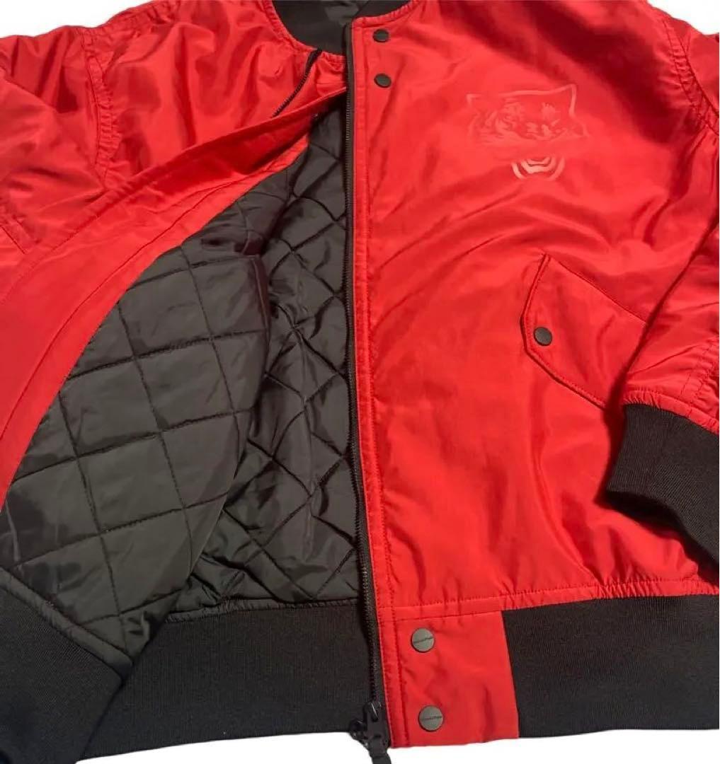 値下げOnitsukaTiger オニツカタイガー ブルゾンジャケットＭＡ1 Ｌ