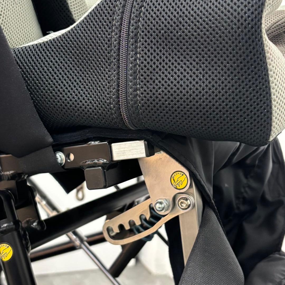 ◇きさく工房 ティルト式 バギー 車椅子 子供用 障害児用 リクライニング 札幌