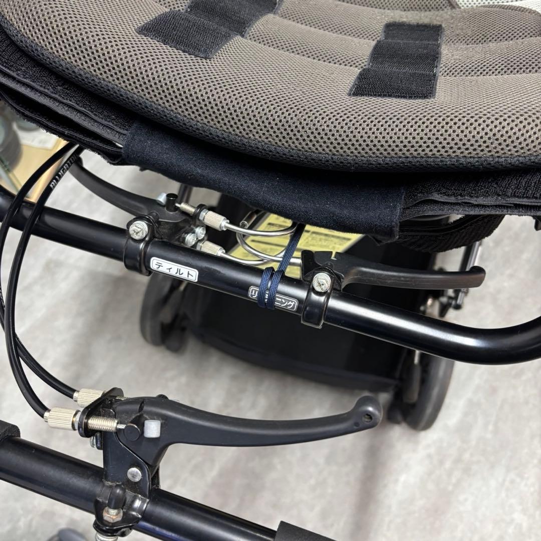 ◇きさく工房 ティルト式 バギー 車椅子 子供用 障害児用 リクライニング 札幌