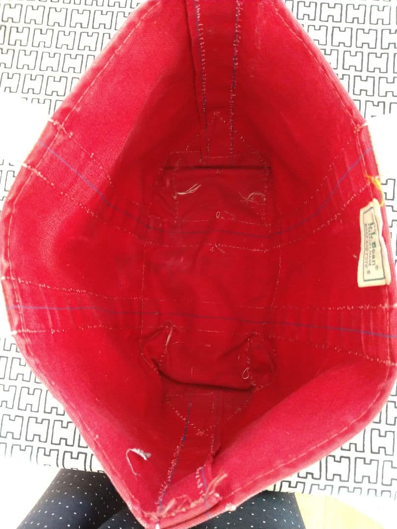 L.L.Bean 80'トートバッグ.2トーンタグ