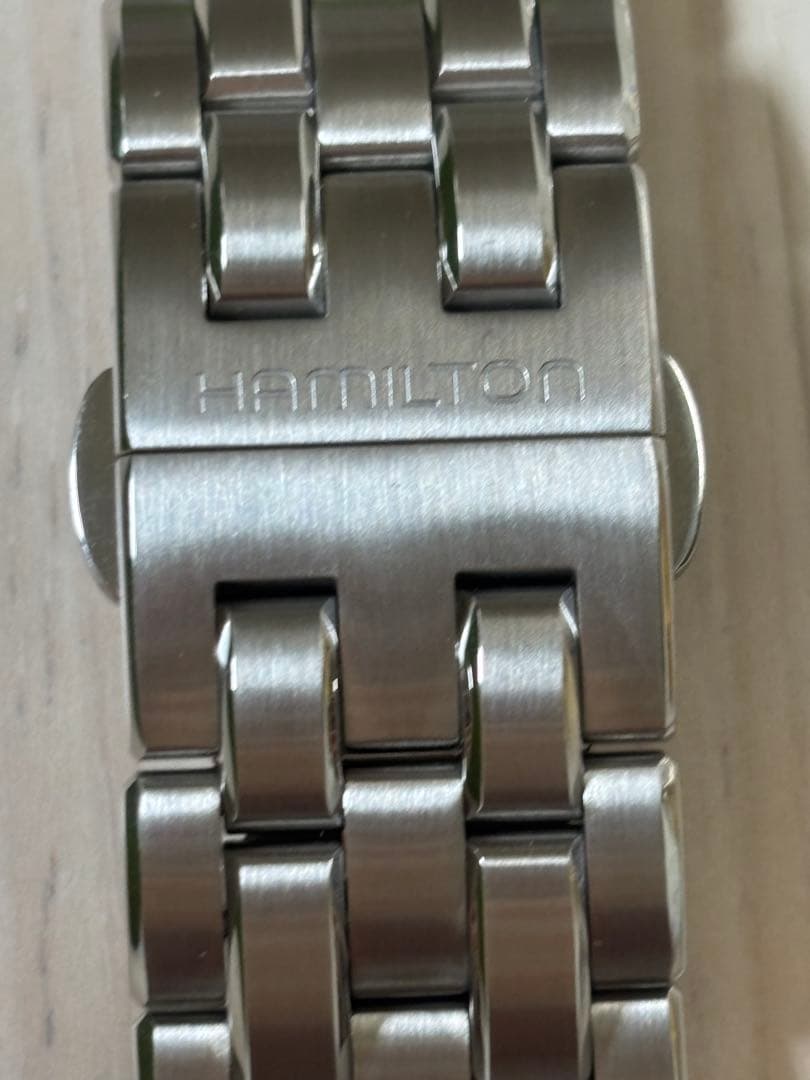 ハミルトン　純正　ステンレスベルト　ジャズマスター用　H605325105