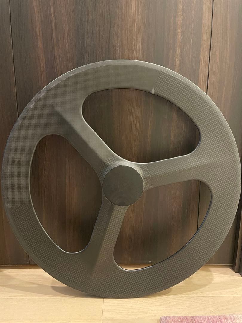 カーボンバトンホイール ピストバイクフロント用