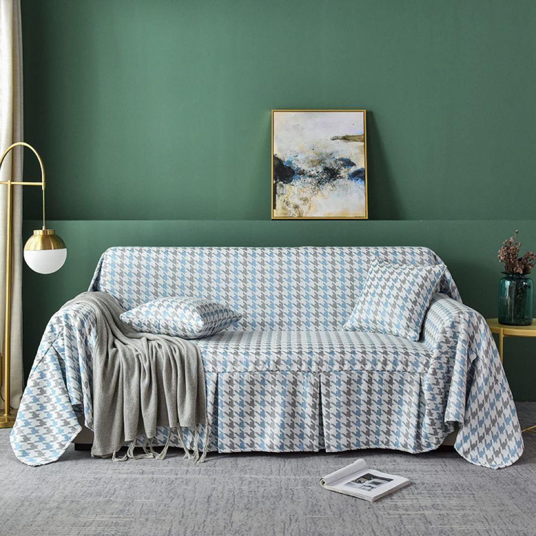 ソファーカバー 200*360cm 簡単着脱 滑り止め インテリア 四季適