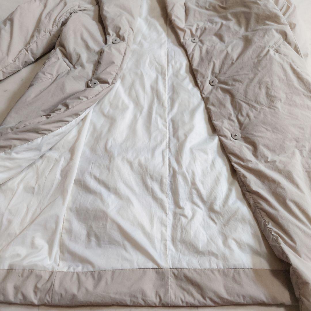 極美品♪サイズ44・3L 23区 ウエストマーク ダウンコート ライトベージュ系