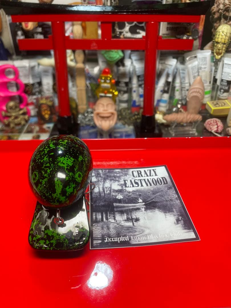 ビックチャンク　漆塗り　ノイジー　緑黒　サーフェイスジョー