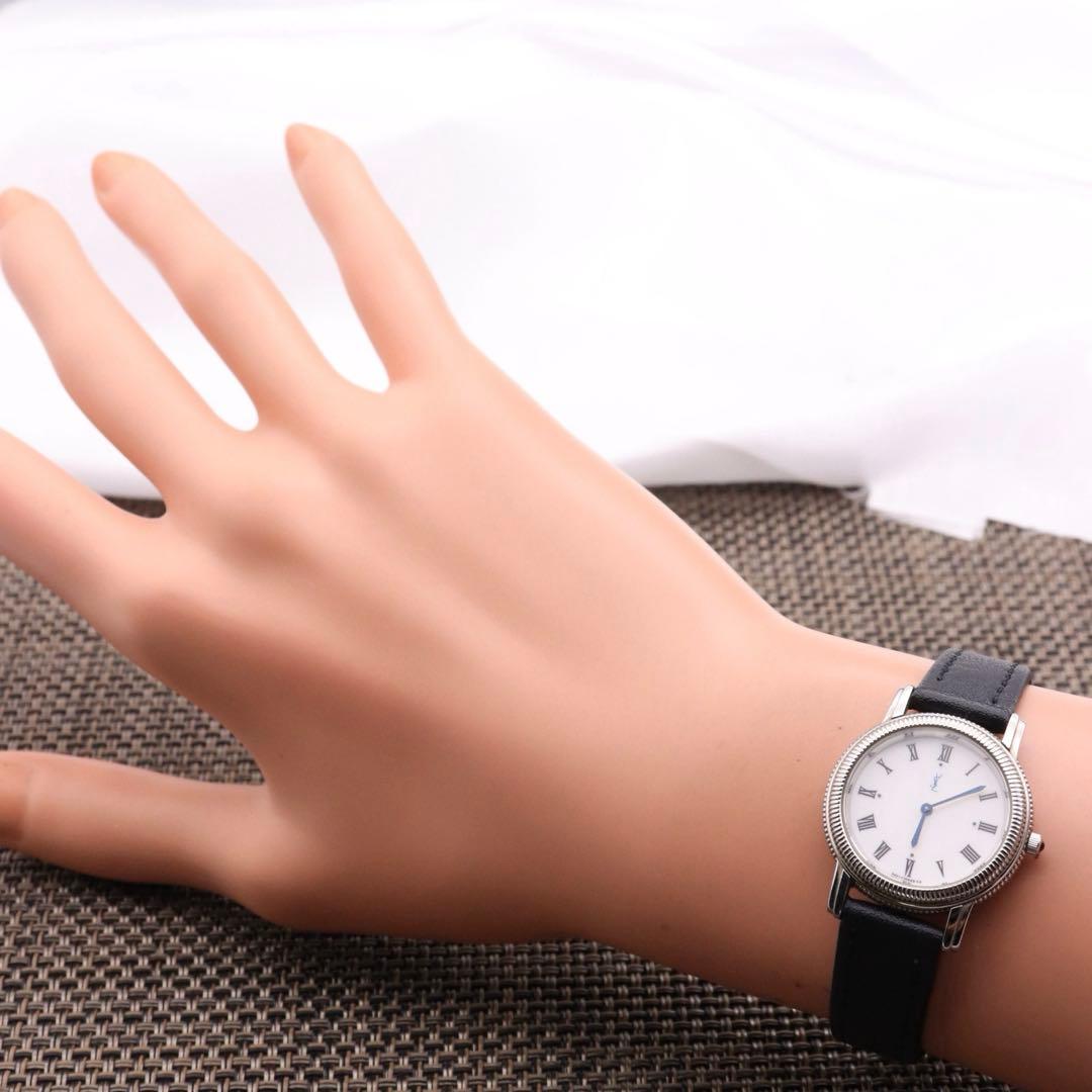 正規品【新品電池】YvessaintLaurent 5421/青針 動作品 人気