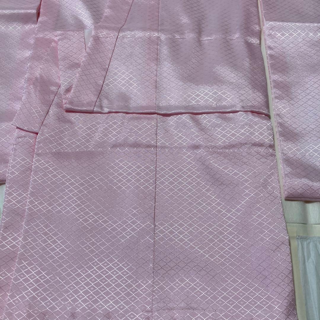 マリーです！　七五三用 赤色花柄と鞠柄の着物　長襦袢セット