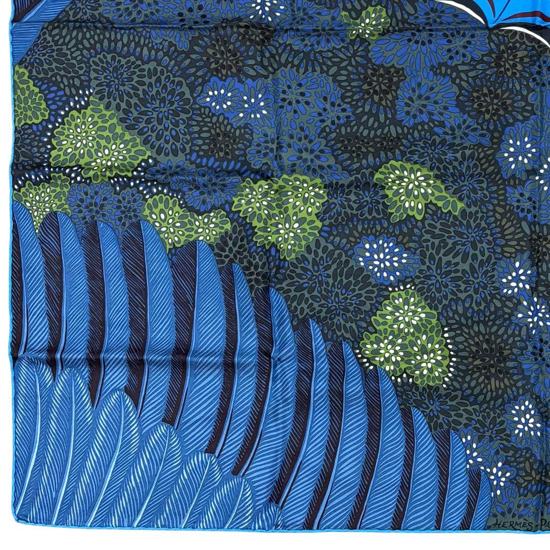 HERMES カレ90 森のエスプリ L'ESPRIT DE LA FORET