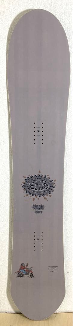スノーボード sims nub 158wide