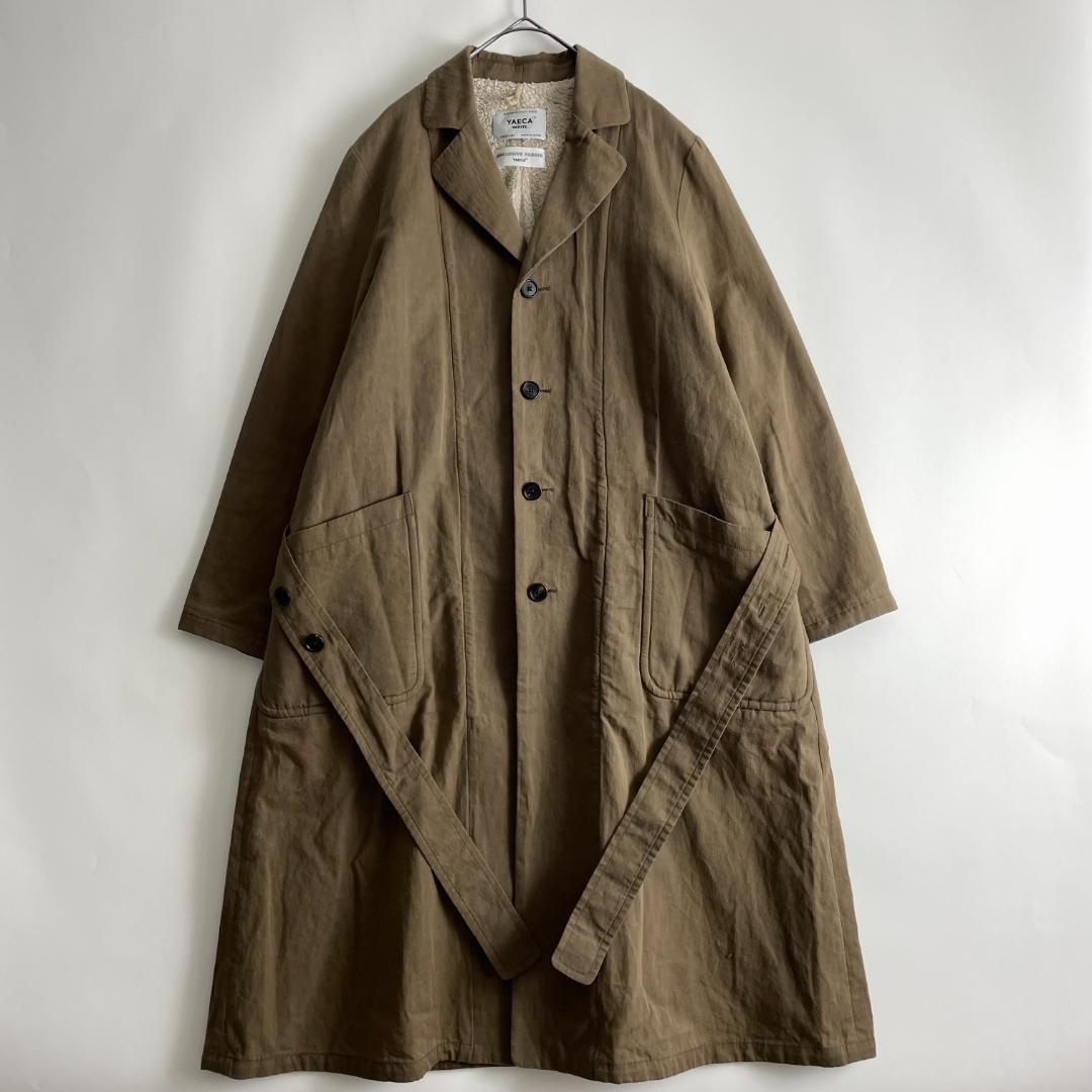 YAECA (pa) オイルドワークコート 裏ボア アトリエ ダスター ショップ
