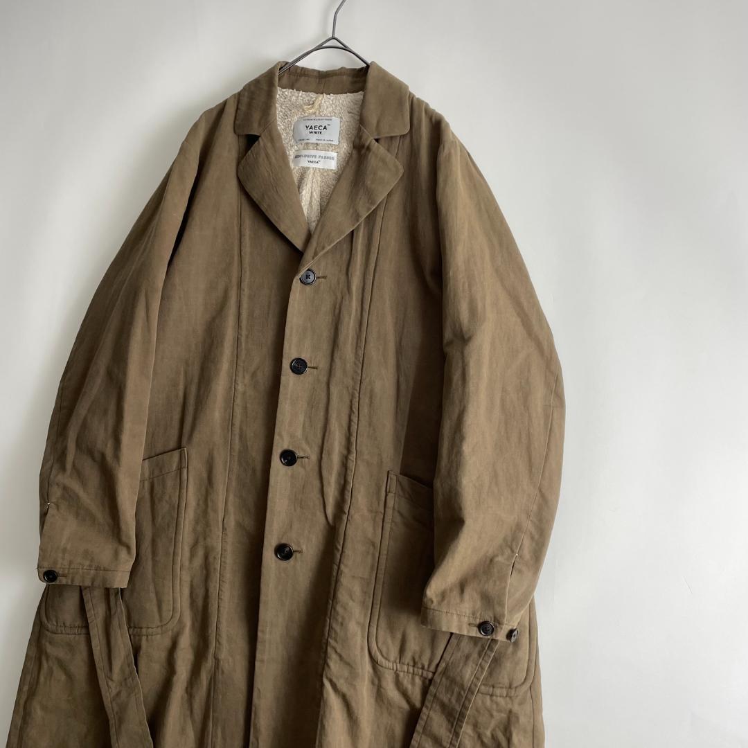YAECA (pa) オイルドワークコート 裏ボア アトリエ ダスター ショップ