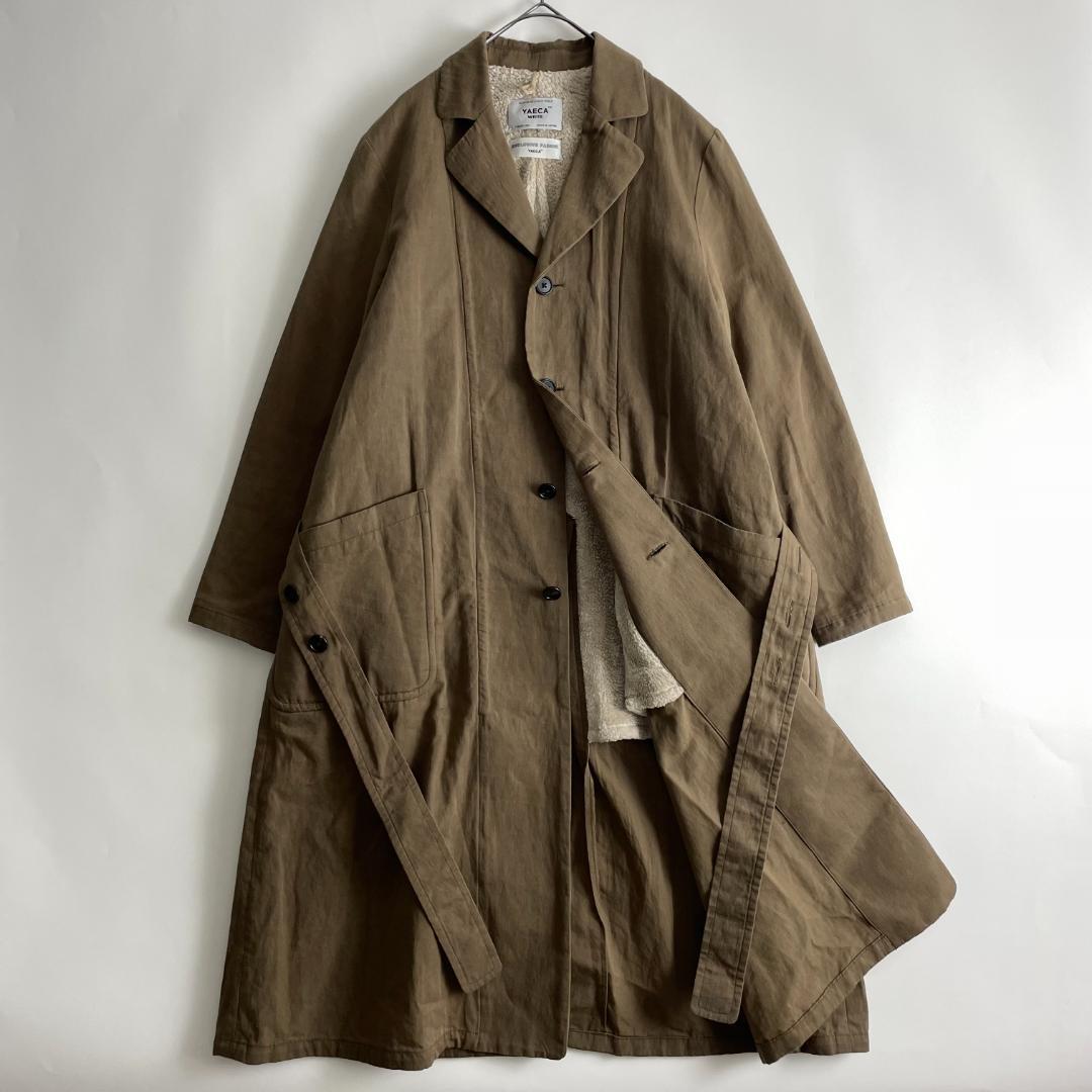 YAECA (pa) オイルドワークコート 裏ボア アトリエ ダスター ショップ