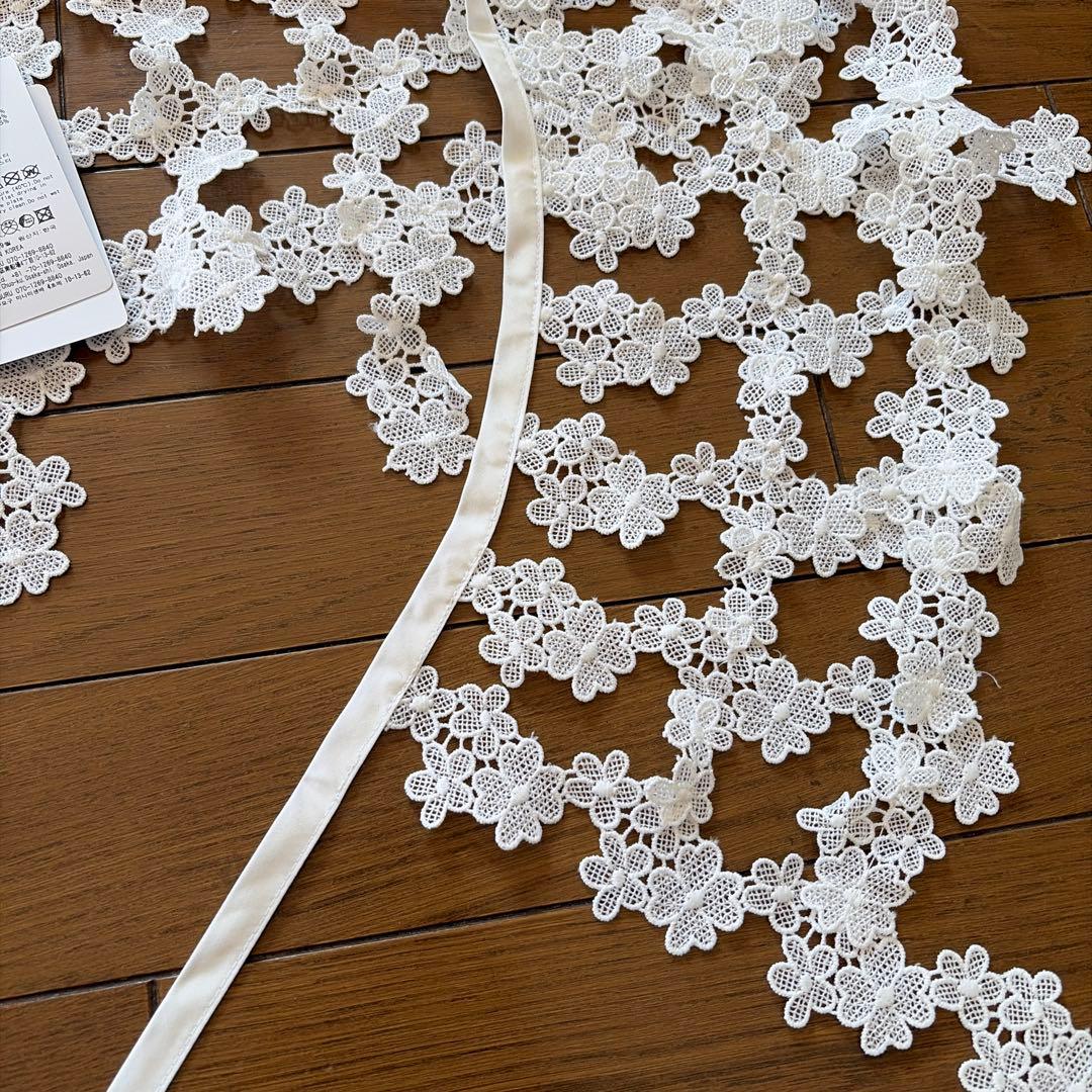 菅原美裕さん着用　BIBIY. つけ襟