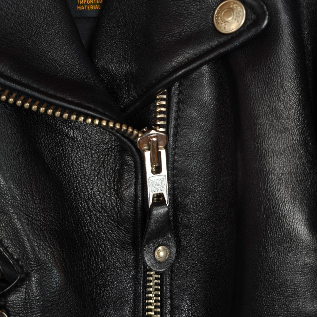 定価16.5万円 ショット 218Ｗ ラム ワンスター ライダース ジャケット