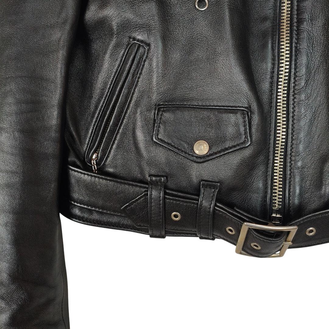 定価16.5万円 ショット 218Ｗ ラム ワンスター ライダース ジャケット