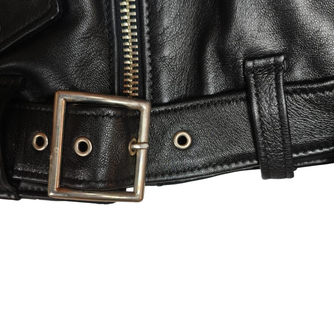 定価16.5万円 ショット 218Ｗ ラム ワンスター ライダース ジャケット