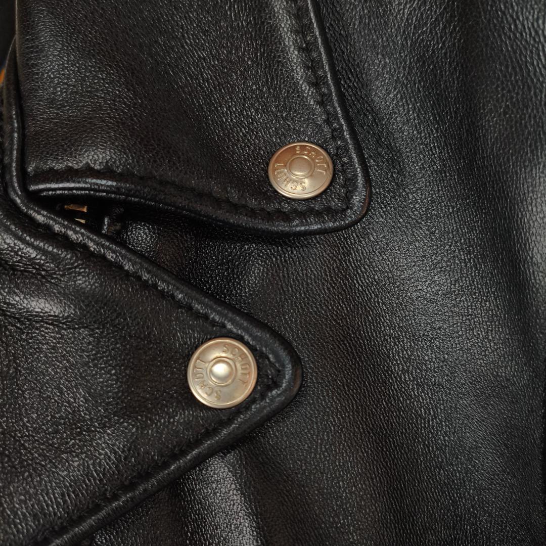 定価16.5万円 ショット 218Ｗ ラム ワンスター ライダース ジャケット