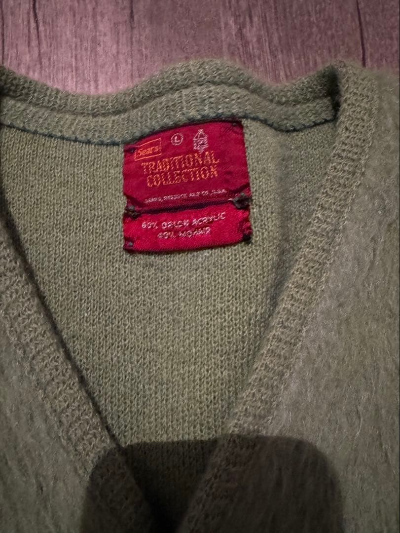 【18日まで！】60s vintage mohair cardigan