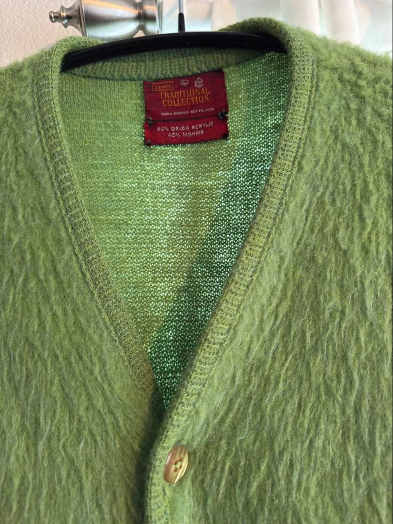 【18日まで！】60s vintage mohair cardigan