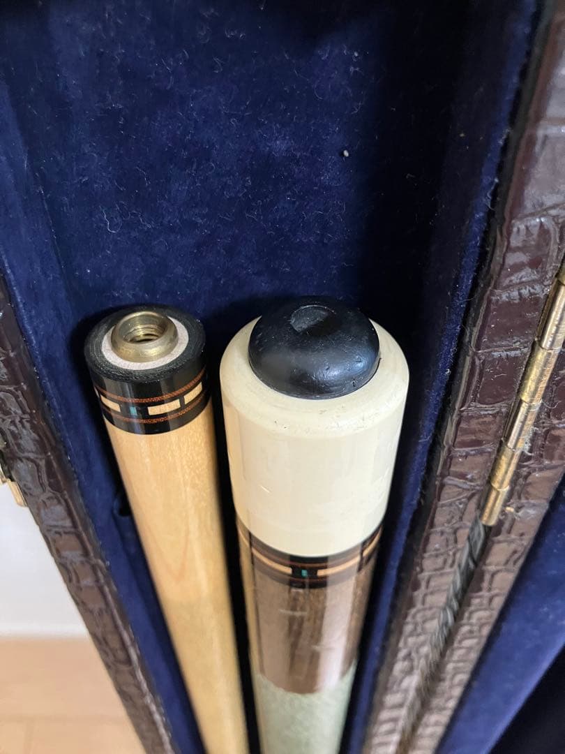 オールド アダム　ビリヤード キュー　ヘルムステッター　ケース付き