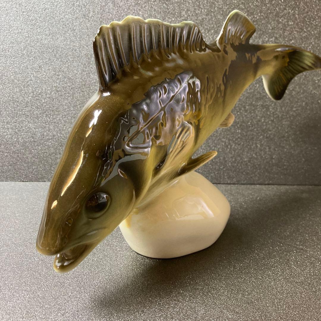  DUX BOHEMIA 魚　置物　ボヘミア