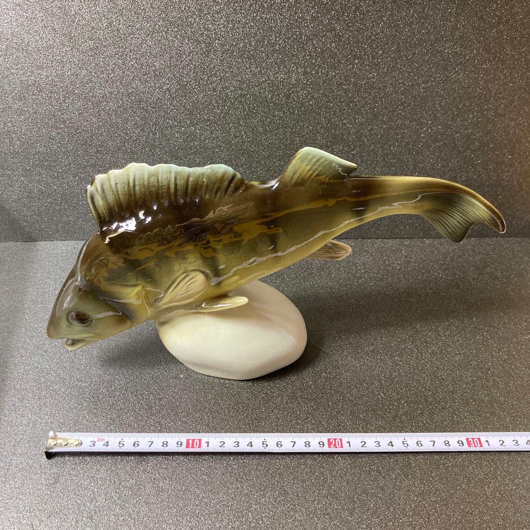  DUX BOHEMIA 魚　置物　ボヘミア