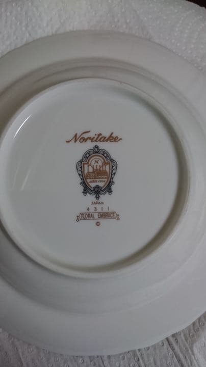 【Noritake】フローラルエンブレイスボウル16cm5枚