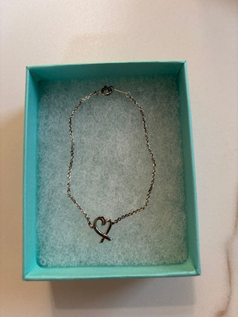 【正規品】Tiffany ブレスレット　ラビングハート