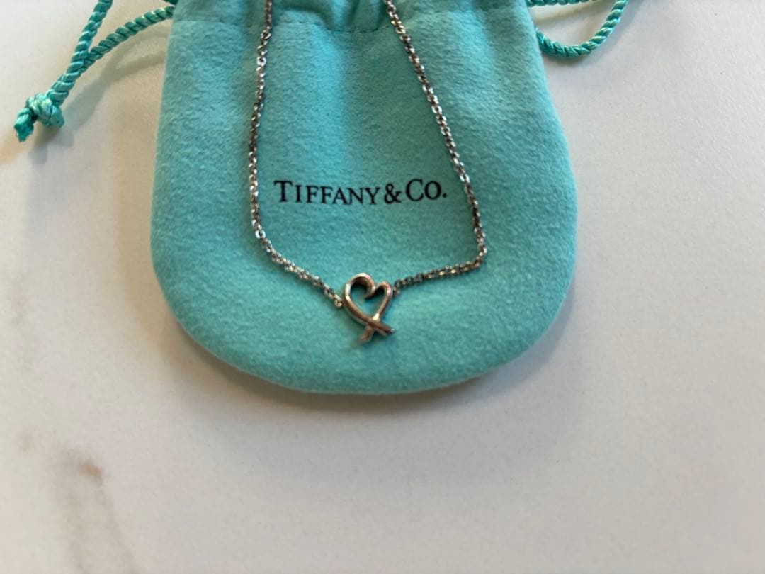 【正規品】Tiffany ブレスレット　ラビングハート