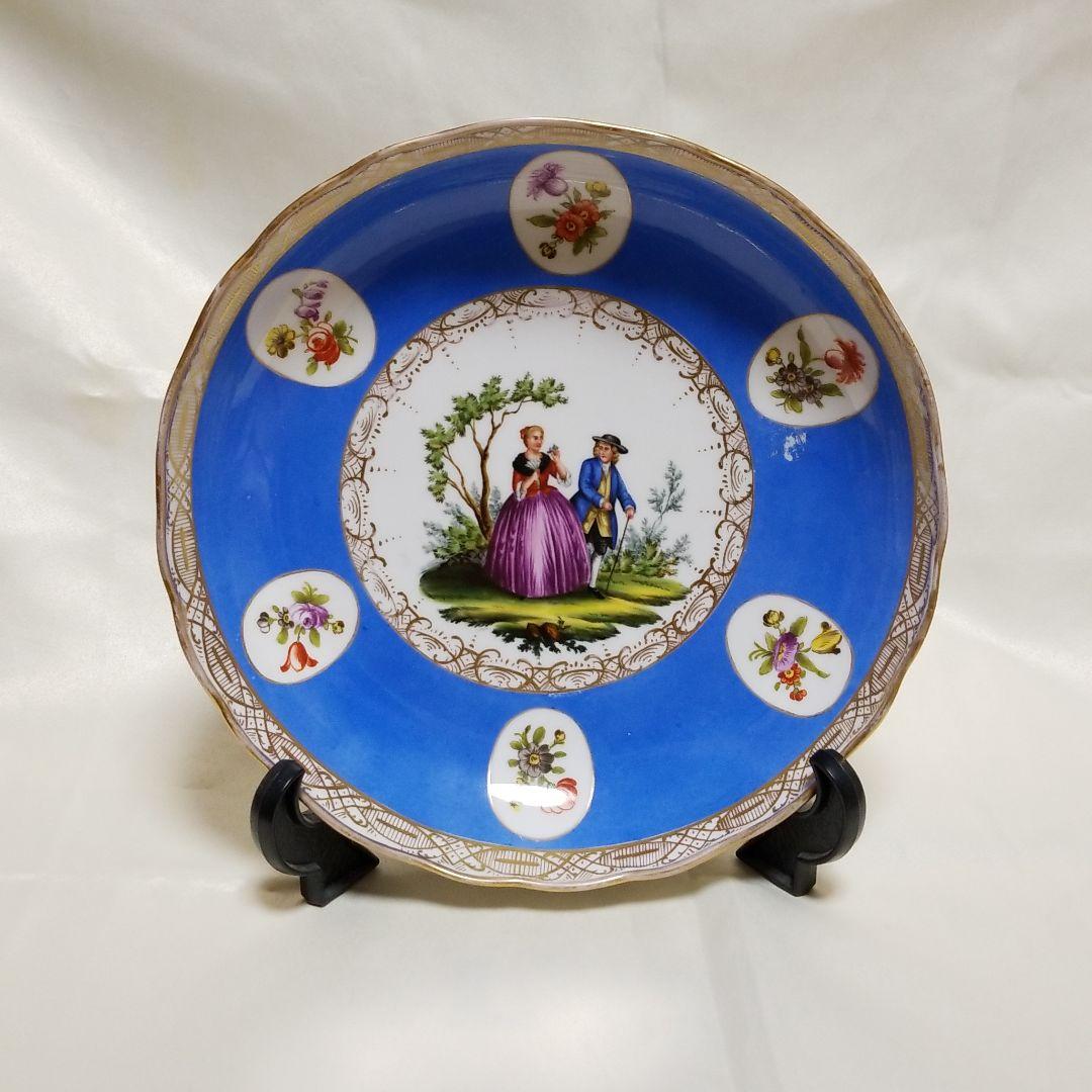 マイセン　ロココ　メダリオン　ボウル