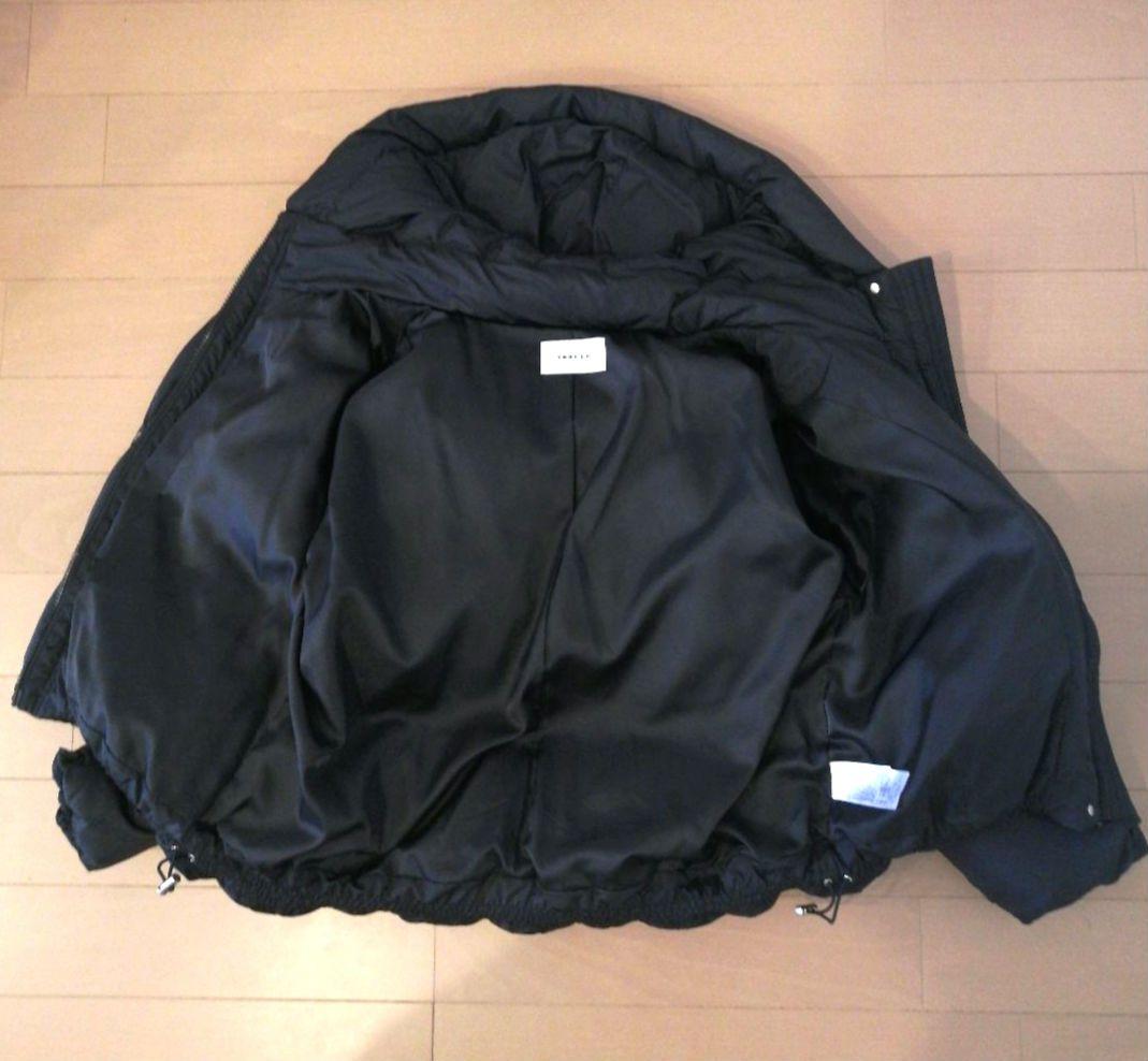 美品FRAY I.D フード ショート ダウンジャケット アウター ブラック