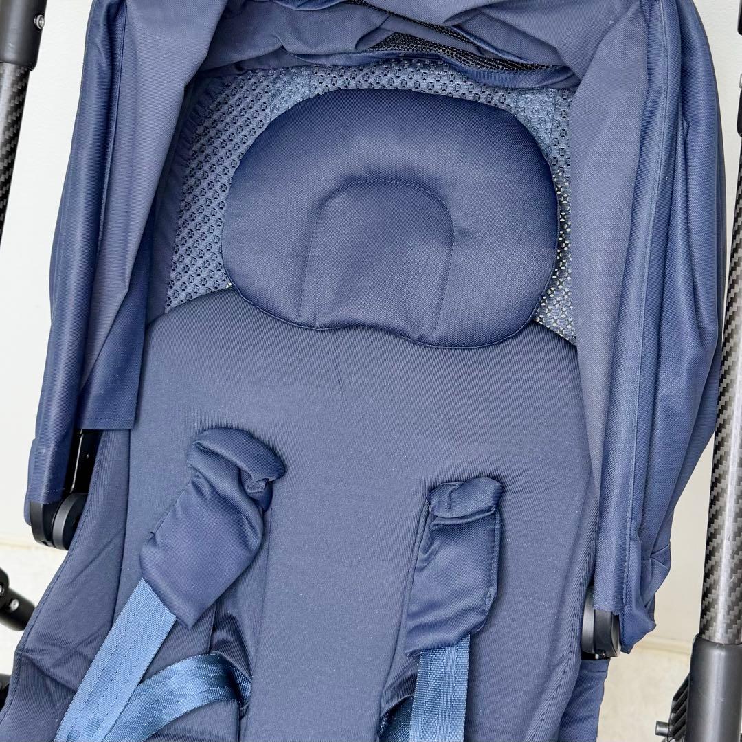 美品 cybex メリオカーボン 2022年モデル オーシャンブルー ベビーカー