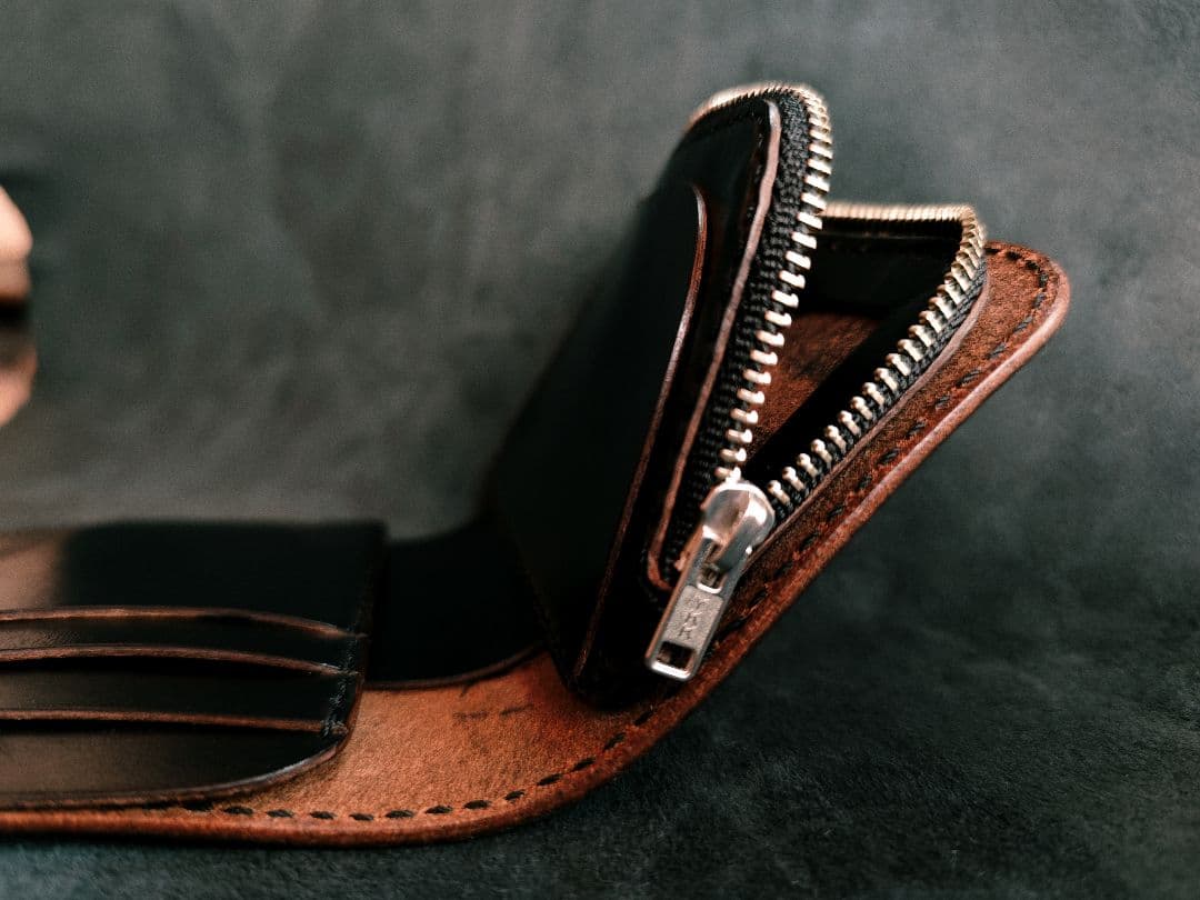 【fukutake】HORWEENクロムエクセル ショートウォレット