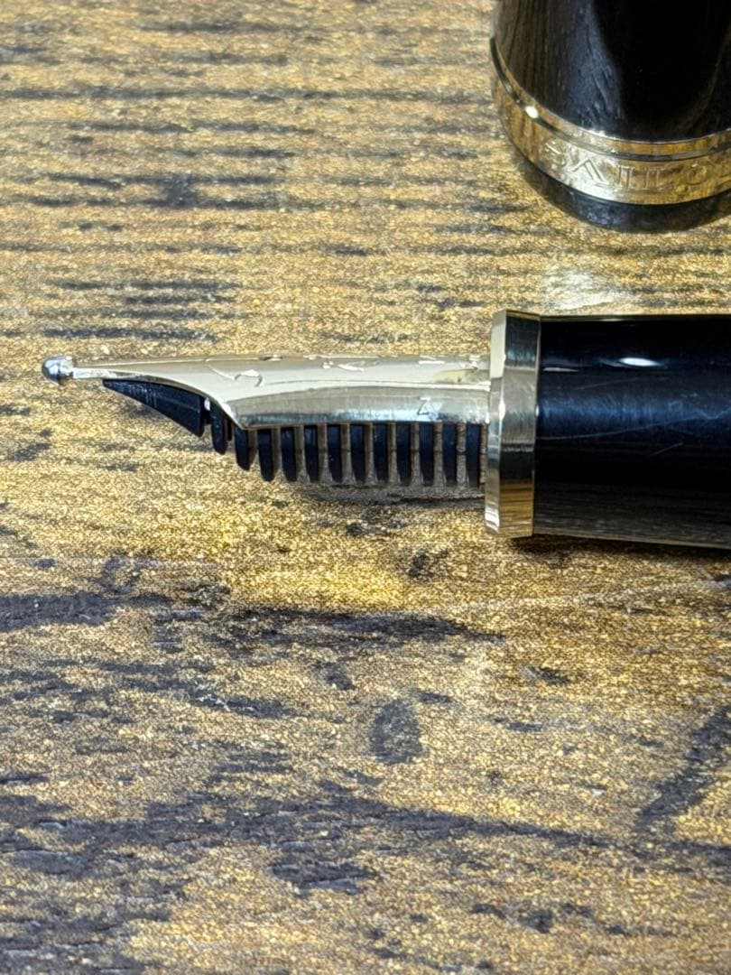 試筆のみ　旧型　ズームニブ　Z 14金　セーラー　万年筆　ホワイトゴールド