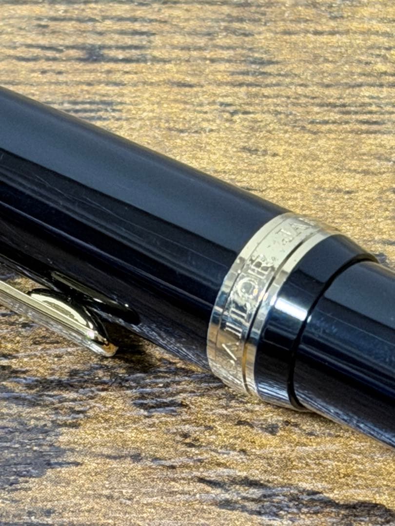 試筆のみ　旧型　ズームニブ　Z 14金　セーラー　万年筆　ホワイトゴールド