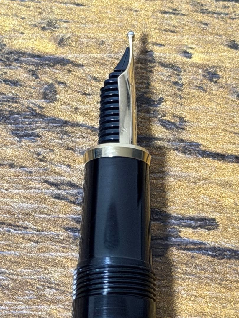 試筆のみ　旧型　ズームニブ　Z 14金　セーラー　万年筆　ホワイトゴールド