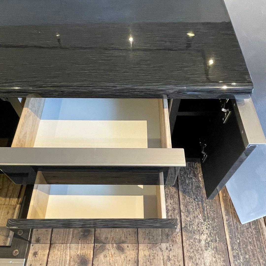 ニトリ　ローボード　ポスティア　125BK テレビ台　インテリア　おしゃれ