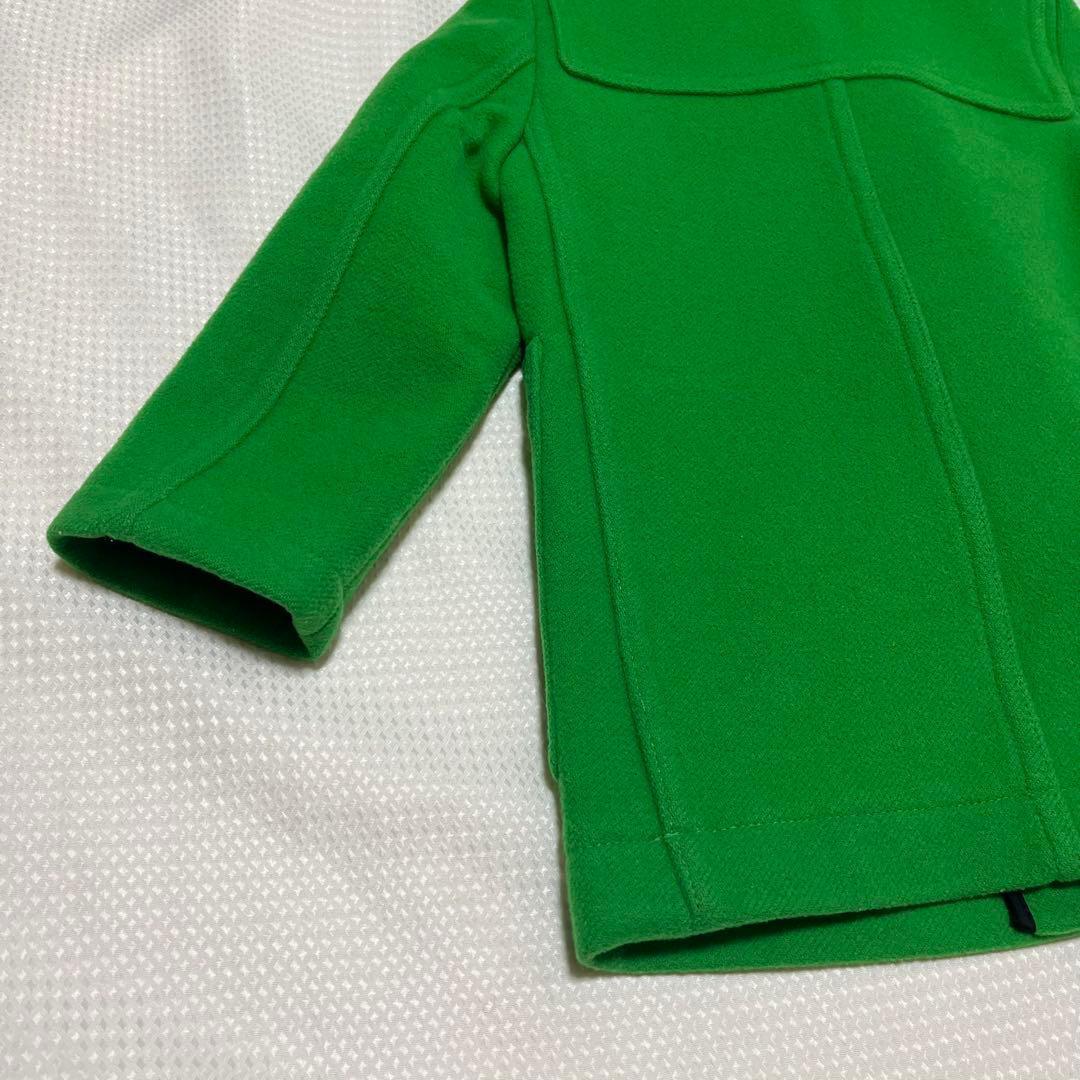 【美品】Burberry children ダッフルコート　キッズ　緑　110
