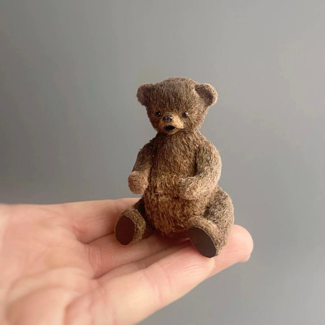 僕の大事な三輪車 くまさん アーティストベア テディベア 海外作家様 ミニチュア