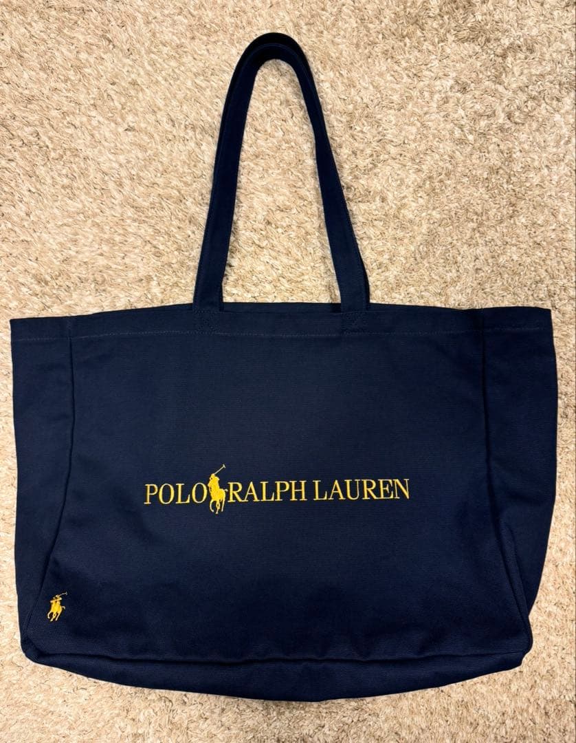 beams polo ralph lauren 別注 トートバッグ ネイビー