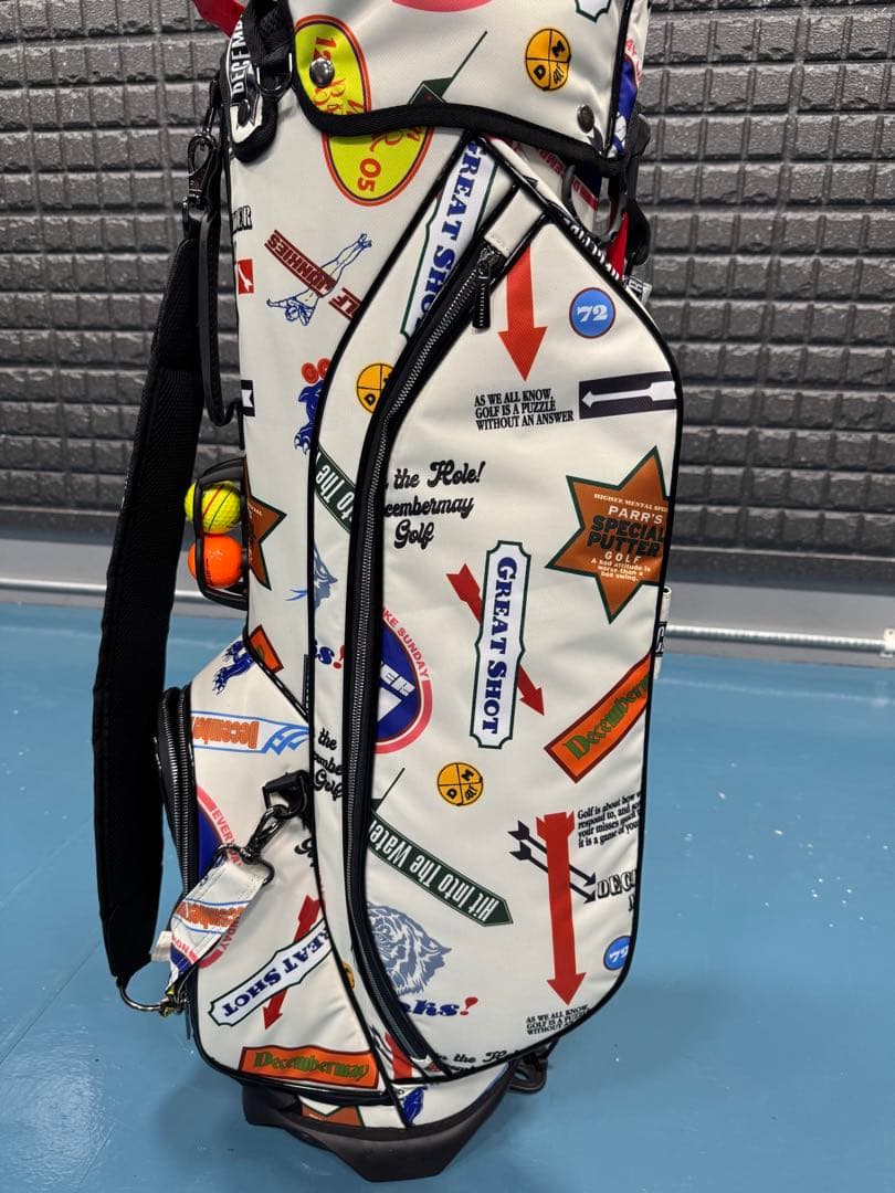 DECEMBER MAY スタンド式ゴルフバッグ