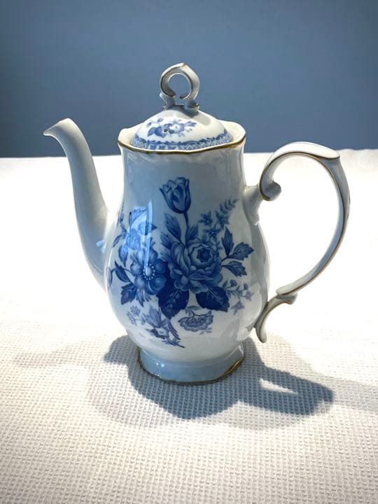 Rosary Yamato カップ&ソーサー、オーバル大皿、ポットなどのセット