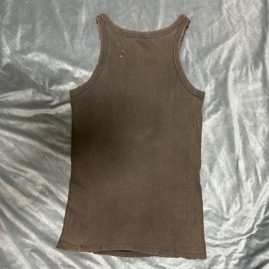 NUMBER (N)INE カート期 ダメージ加工タンクトップ