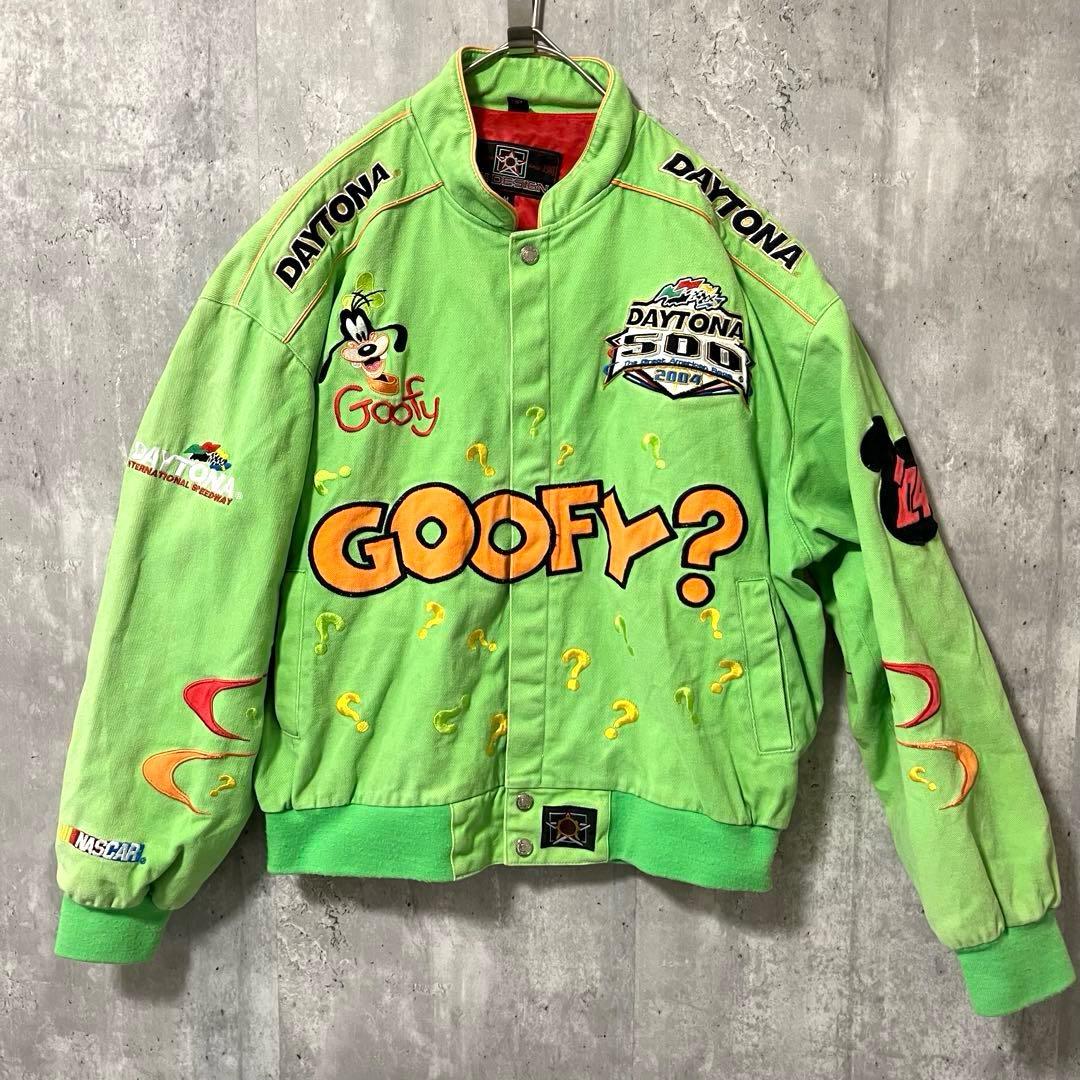 希少！！ディズニー× JH DESIGNジェフハミルトン レーシン グジャケット