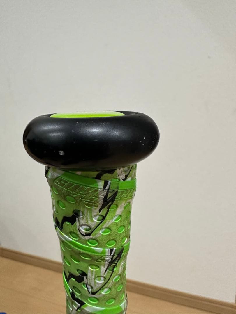 【バットケース付】マルチ ワニクラッシャー「緑ワニ」 ジュニア 軟式用バット